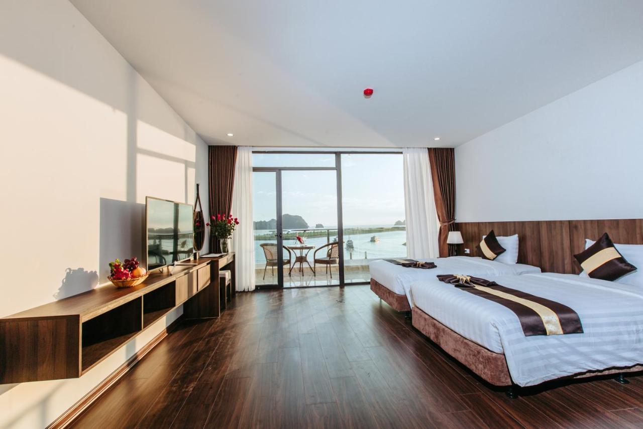 Sun Bay Tuan Chau Hotel ها لونغ المظهر الخارجي الصورة