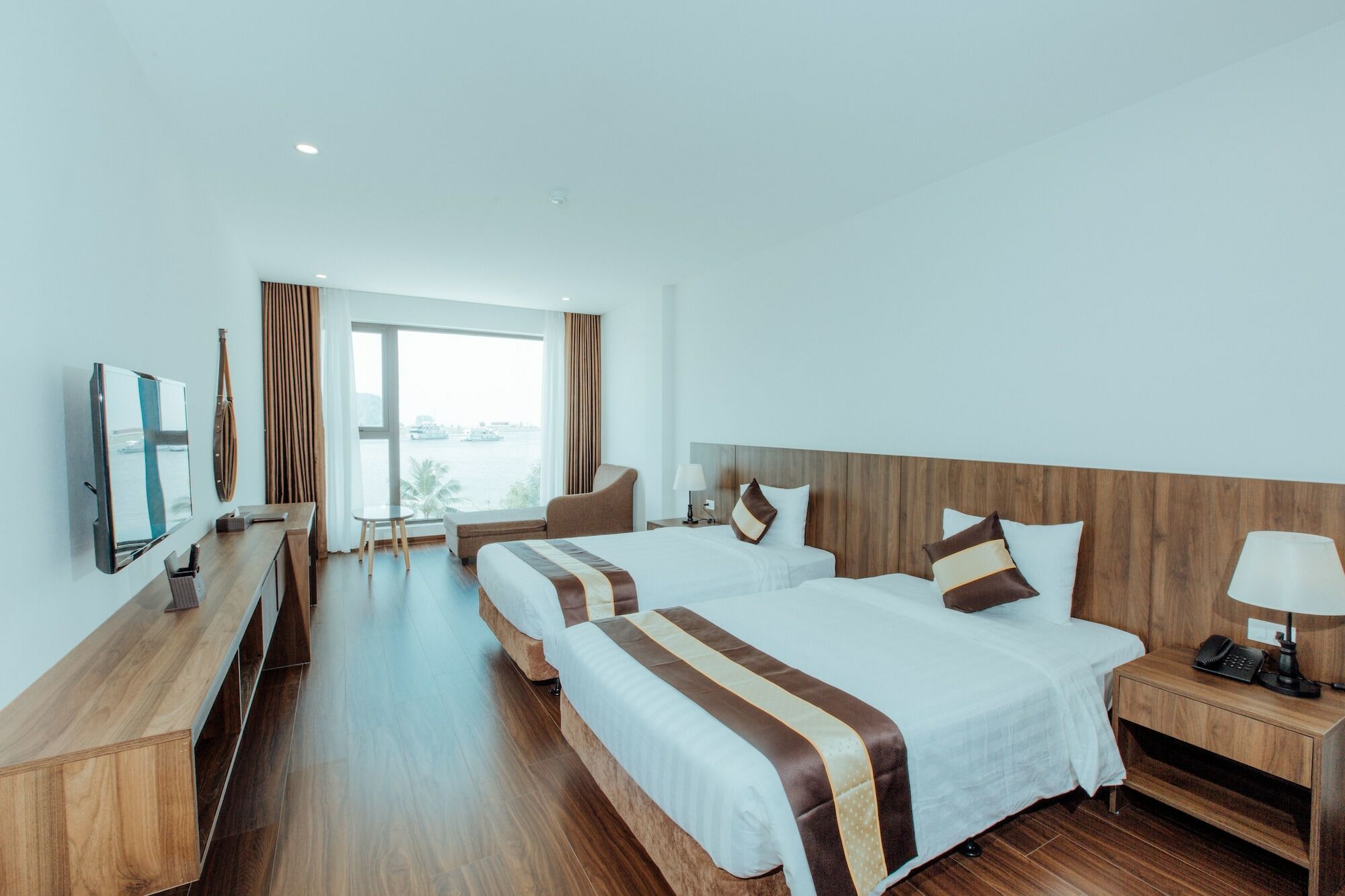 Sun Bay Tuan Chau Hotel ها لونغ المظهر الخارجي الصورة